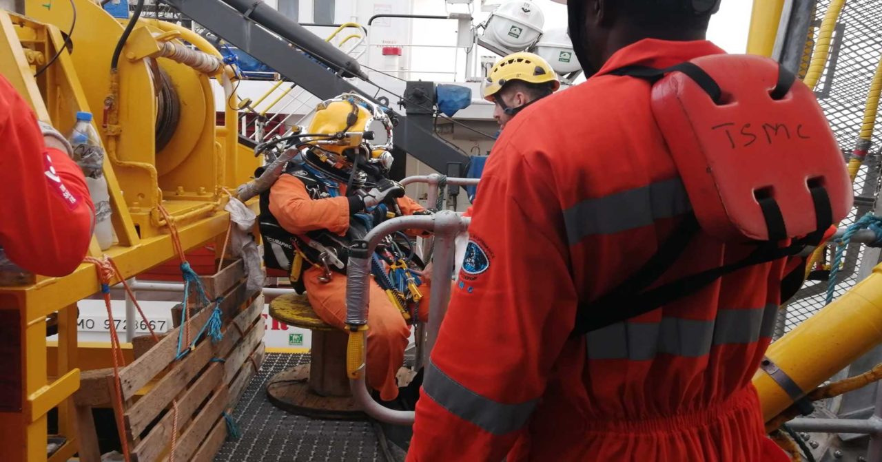 Interventions sousmarine inspection services